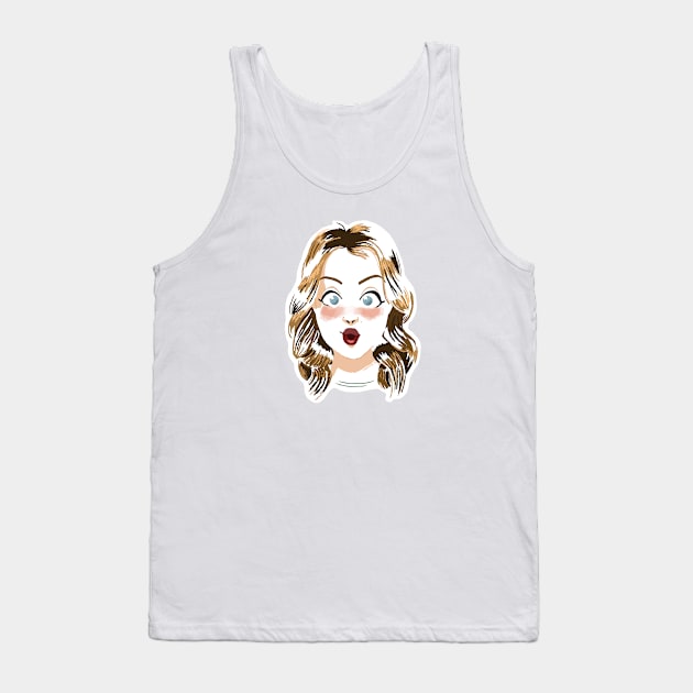 Cutesy Liz Tank Top by UnRatedG